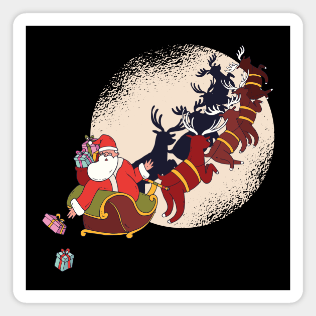 Santa Claus Is Coming To Town Magnet by BamBam